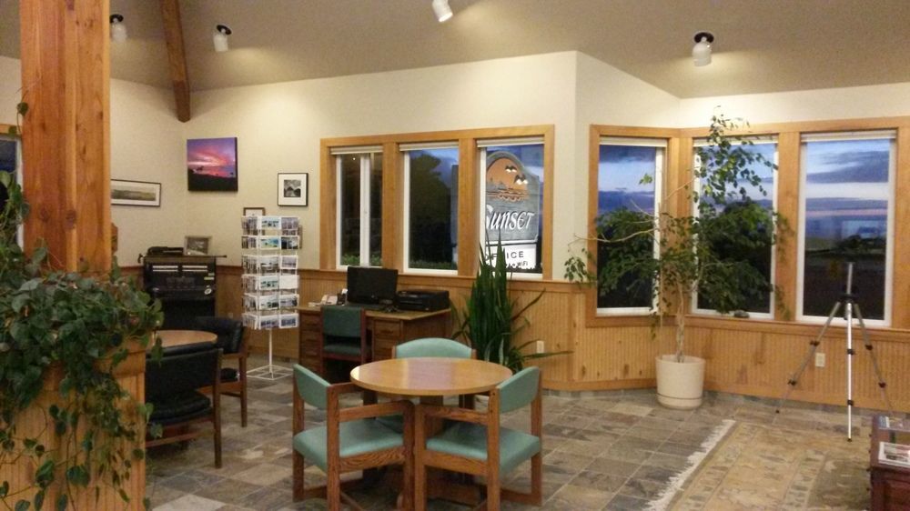 Sunset Oceanfront Lodging Bandon Buitenkant foto