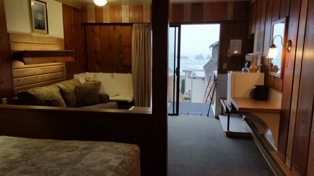 Sunset Oceanfront Lodging Bandon Buitenkant foto
